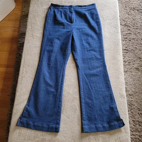 Jason Wu flare leg high rise jeans size 10 - Picture 3 of 13
